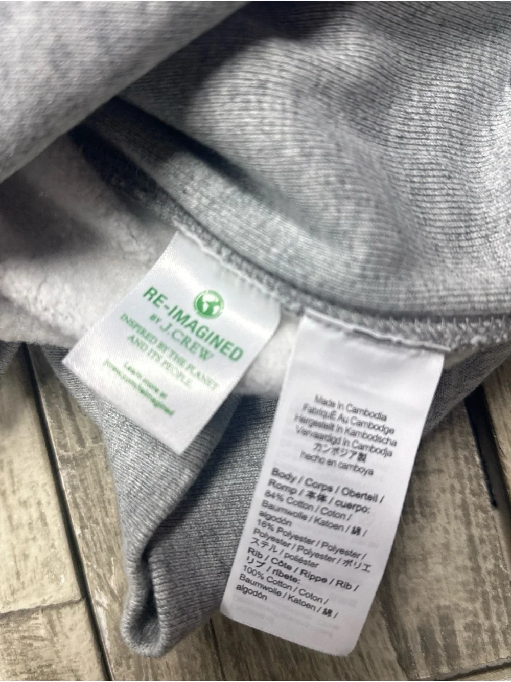 J.Crew Heritage 14 oz. Fleece Embroidery Oarsman Crewneck Pullover XL Preppy